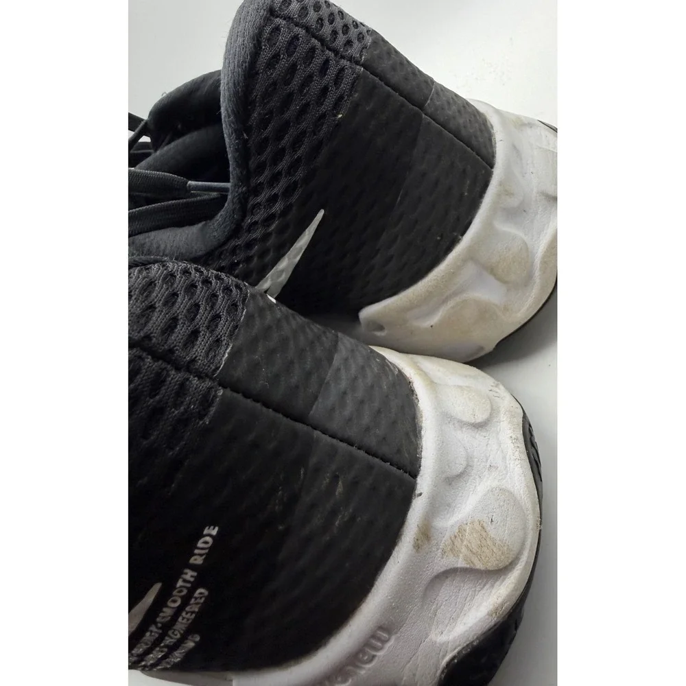 Nike Renew Ride 2 Running Shoes Mens 13 Black CU3507-004 Good Comfort Sneaker